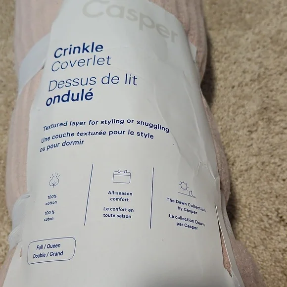 Casper Crinkle Coverlet